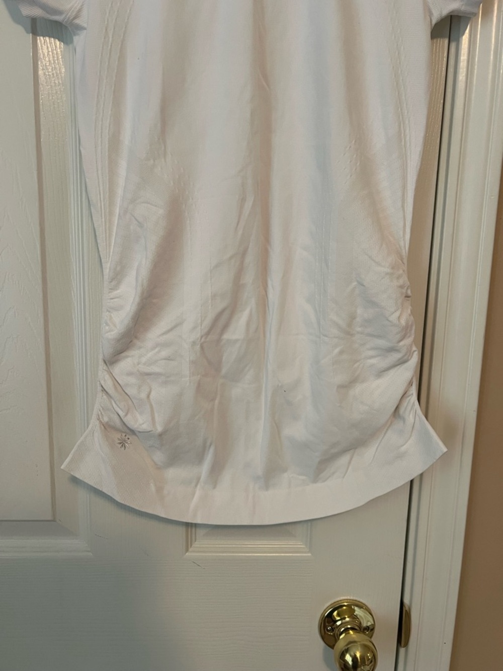 Athleta White Speedlight Tee T Shirt - Picture 3 of 6